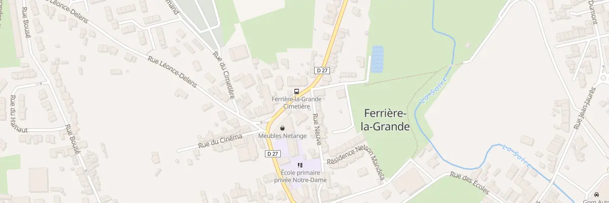 Plan du 14 Rue du Général de Gaulle à Ferrière-la-Grande