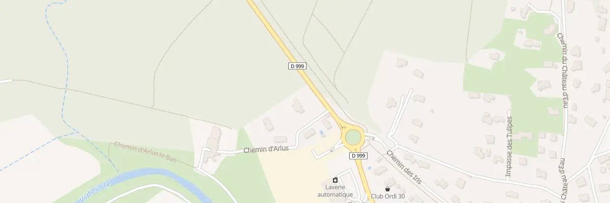 Plan du 1051 Av de l’Aigoual à Quissac