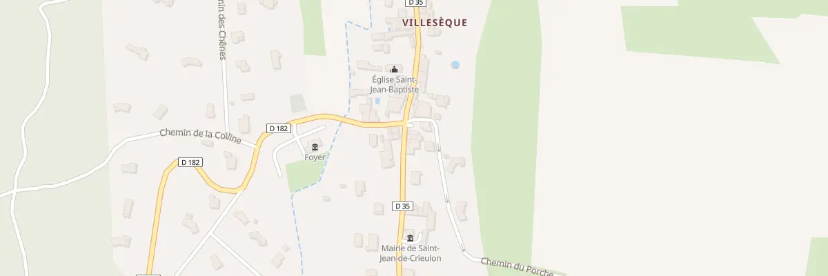 Plan du 5012 Le Village à Saint-Jean-de-Crieulon