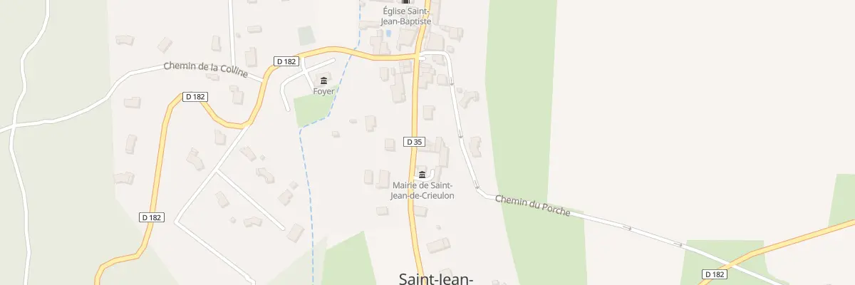 Plan du 5014 Le Village à Saint-Jean-de-Crieulon