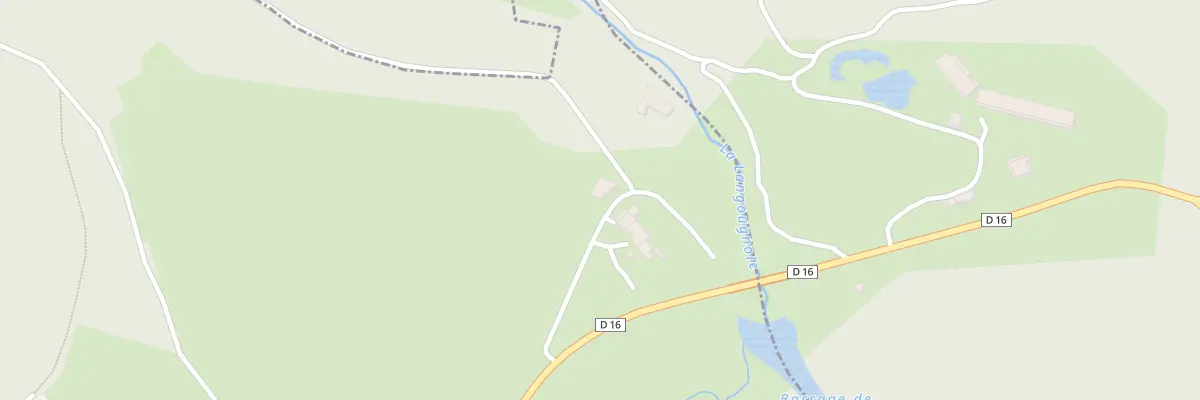 Plan du 5501 Le Moulin de Blanc à Coucouron