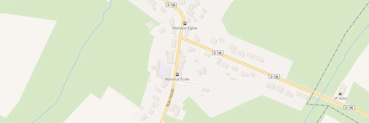 Plan du 5 Rue Haute à Mairieux