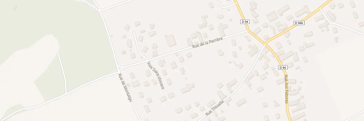 Plan du 193 Rue de la Perrière à Souligny