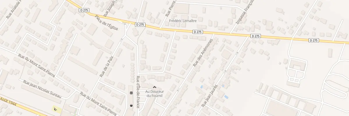 Plan du 16 Rue de Lorraine à Tinqueux