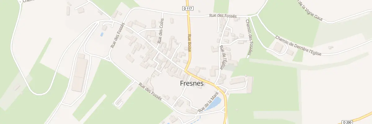 Plan du 1 Rue Boise à Fresnes