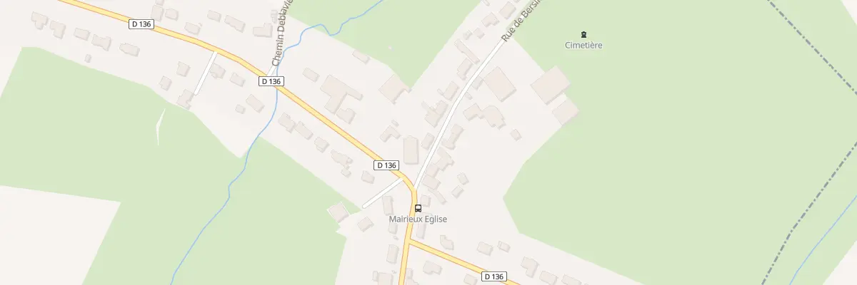 Plan du 2 Rue de Bersillies à Mairieux