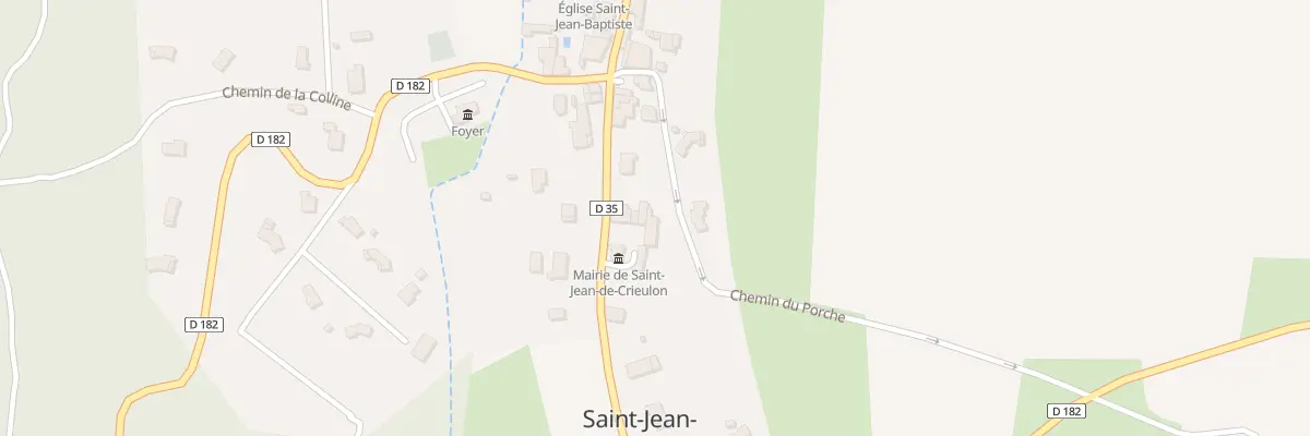 Plan du 5015 Le Village à Saint-Jean-de-Crieulon