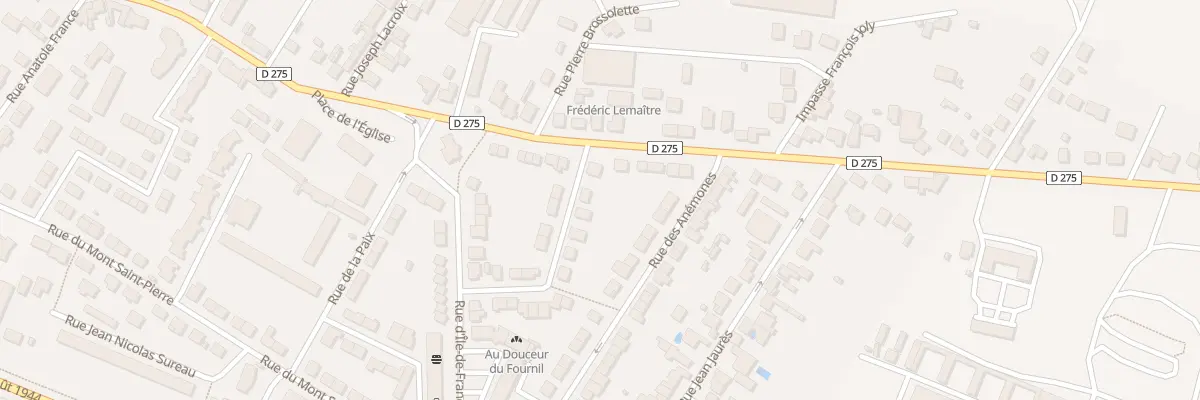 Plan du 20 Rue de Lorraine à Tinqueux