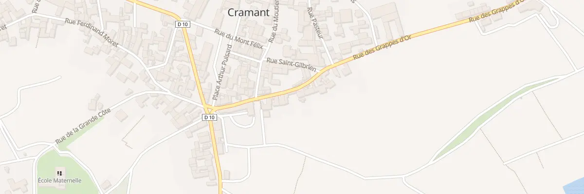 Plan du 128 Rue du Carrouge à Cramant