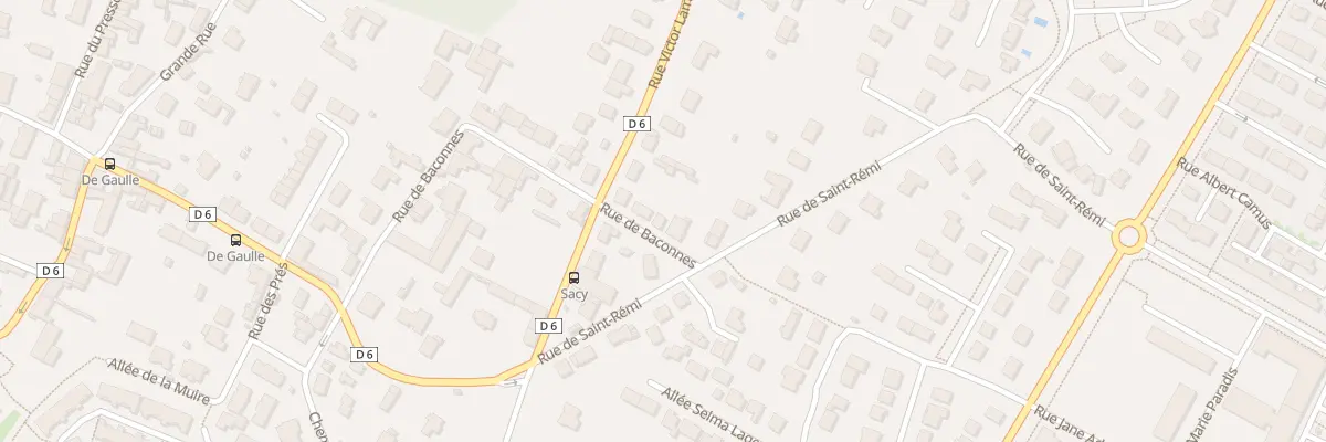 Plan du 39 Rue de Baconnes à Bezannes