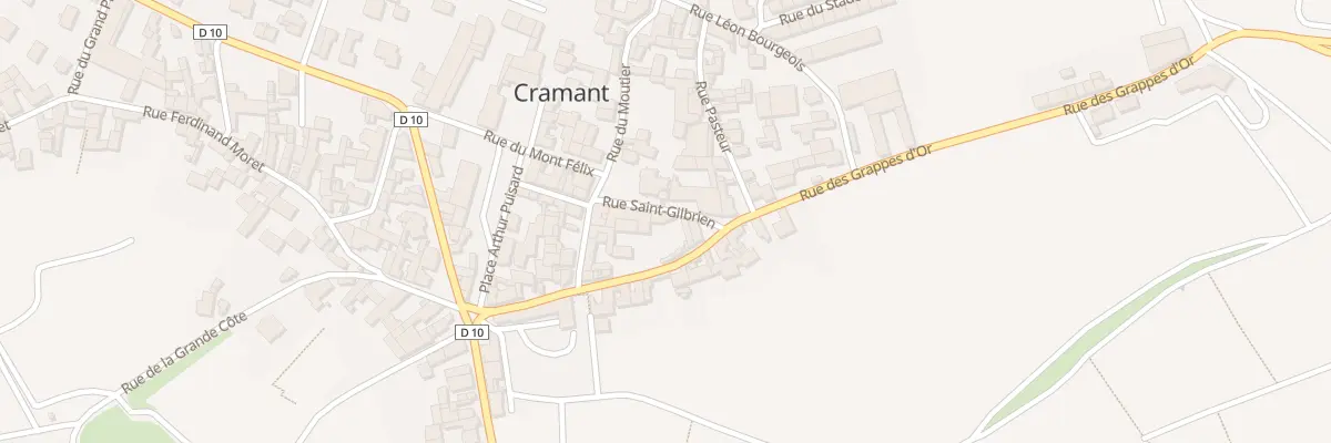 Plan du 64 Rue Saint Gibrien à Cramant