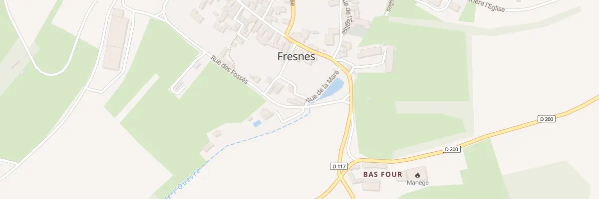 Plan du 6 Rue Tortueuse à Fresnes