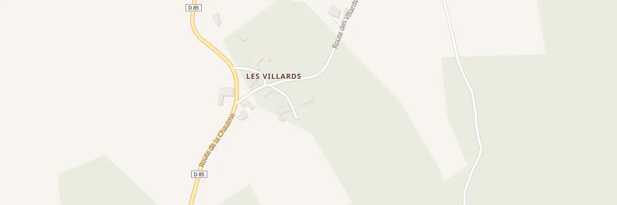 Plan du 72 Rte des Villards à Estivareilles