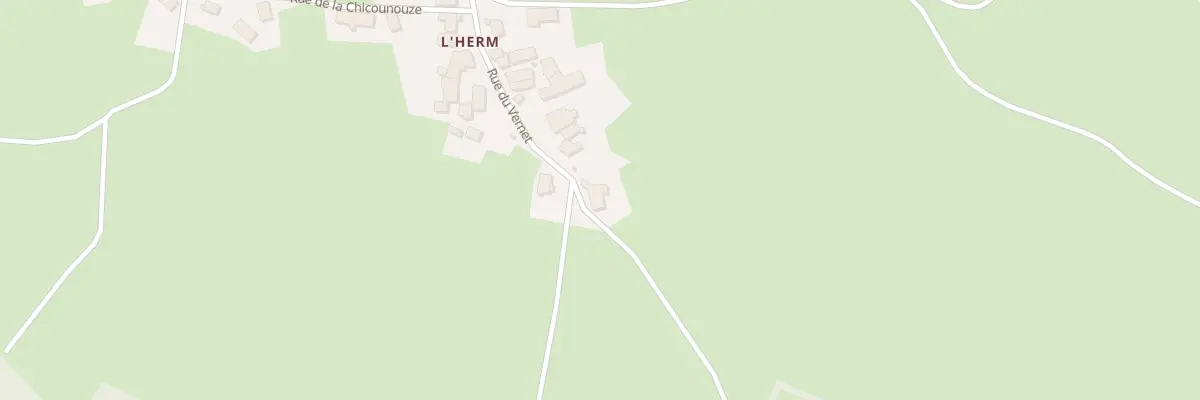 Plan du 5001 L’Herm à Salettes
