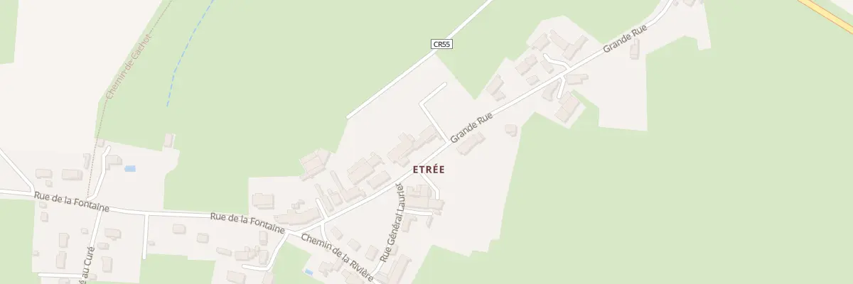 Plan du 11 Rue Grande Rue d’Etree à Magny