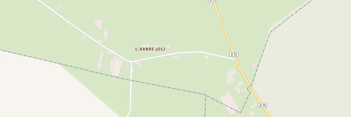 Plan du 5A Ham l’Arbre Joly à Landouzy-la-Cour