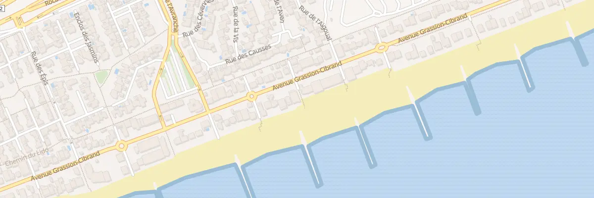 Plan du 226 Av Grassion Cibrand Carnon à Mauguio