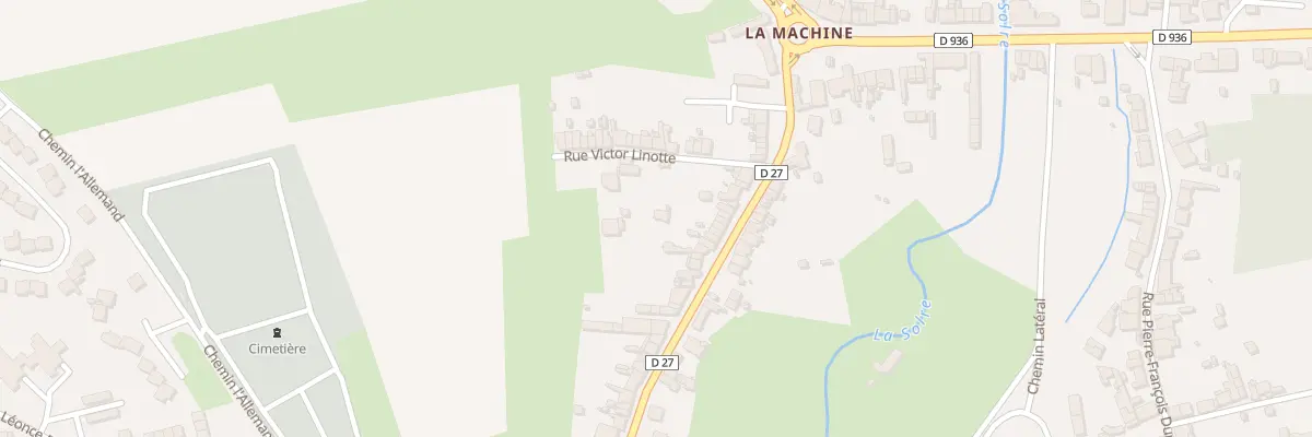 Plan du 85 Rue du Général de Gaulle à Ferrière-la-Grande