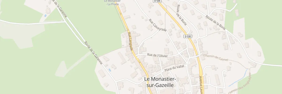 Plan du 10 Rue Cornélie Falcon au Monastier-sur-Gazeille
