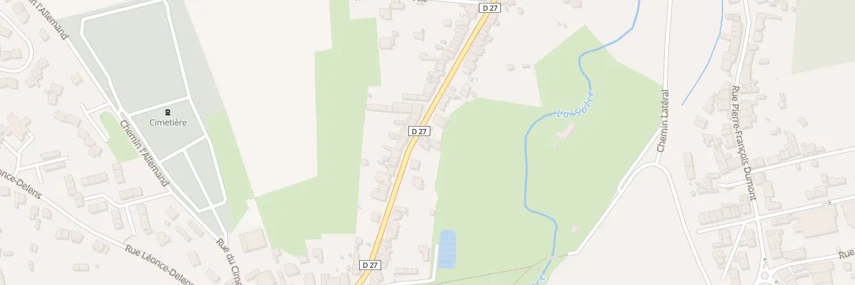 Plan du 52 Rue du Général de Gaulle à Ferrière-la-Grande