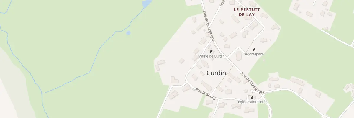 Plan du 5164 La Croix à Curdin