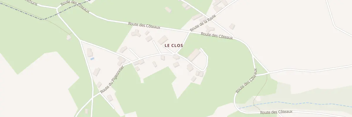 Plan du 7 Rte du Pigeonnier à Trelins