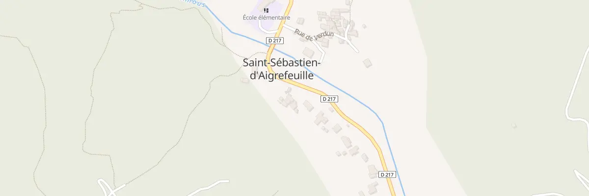 Plan du 152 Rte de l’Amous à Saint-Sébastien-d’Aigrefeuille