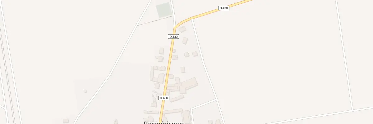 Plan du 12 Rue de la République à Berméricourt