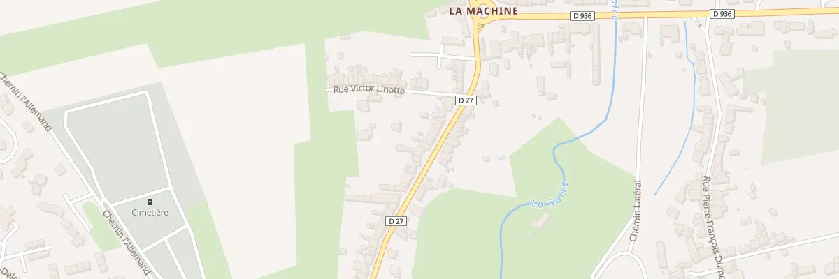 Plan du 87 Rue du Général de Gaulle à Ferrière-la-Grande