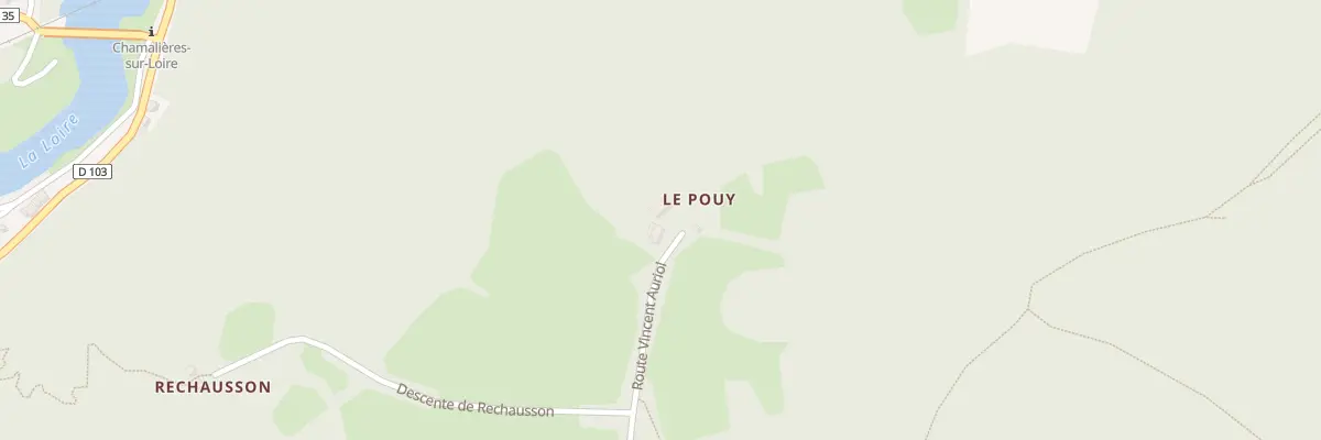 Plan du 2235 Rte Vincent Auriol à Chamalières-sur-Loire