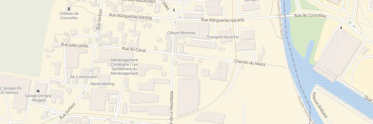 Plan du 6 Che du Maire à Saint-Brice-Courcelles