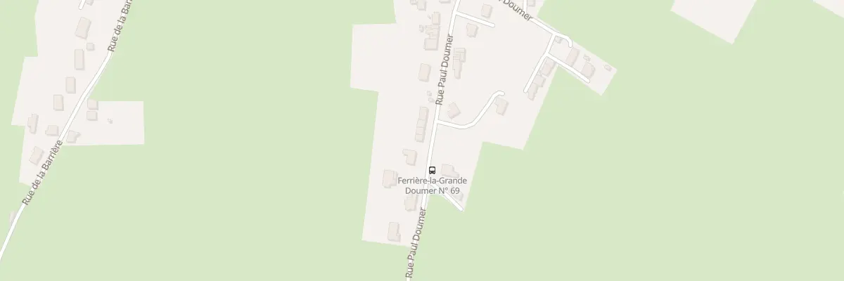 Plan du 90 Rue Paul Doumer à Ferrière-la-Grande