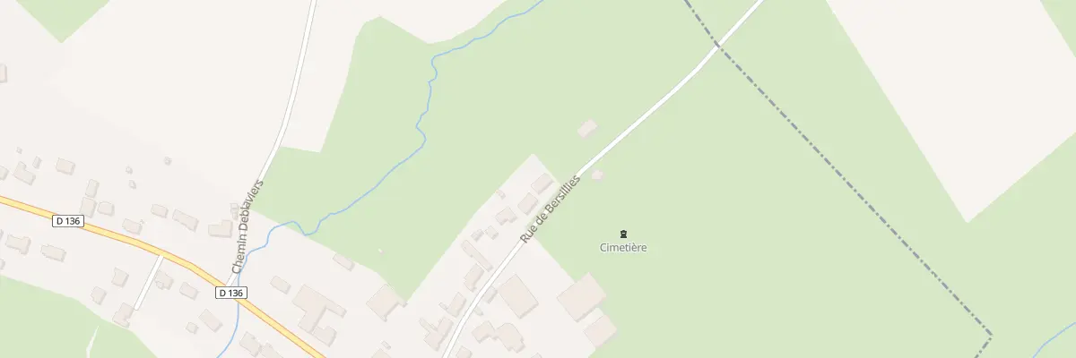Plan du 26 Rue de Bersillies à Mairieux