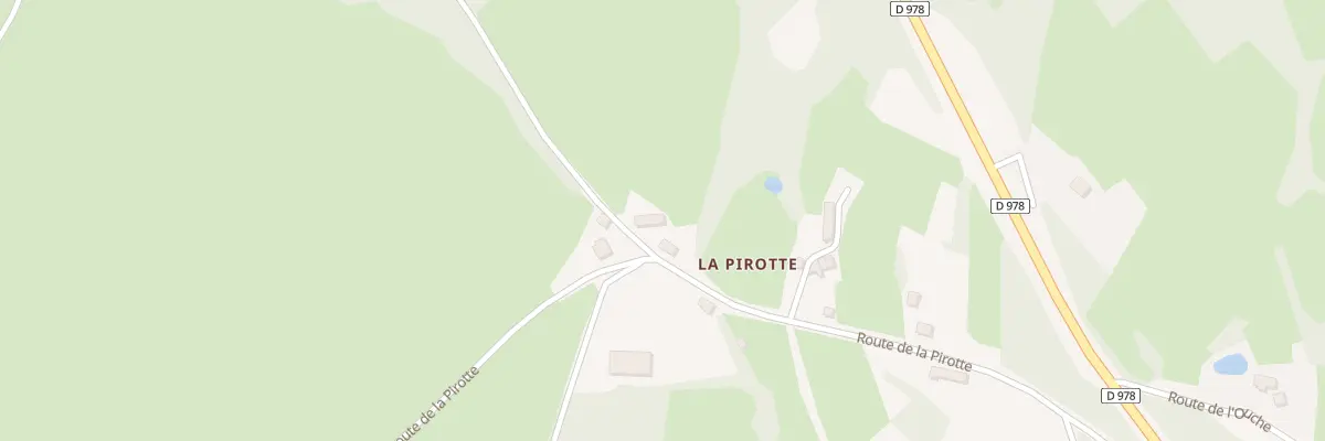 Plan du 26 Rte de la Pirotte à Arleuf