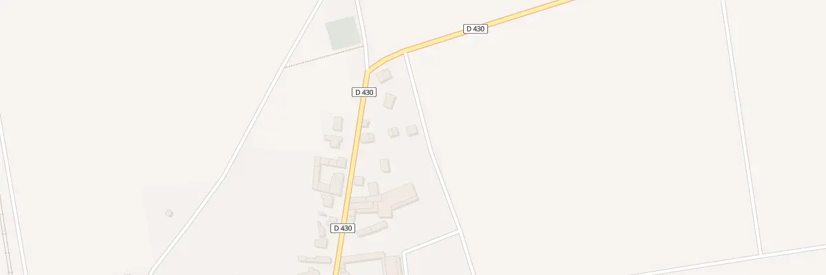 Plan du 12B Rue de la République à Berméricourt