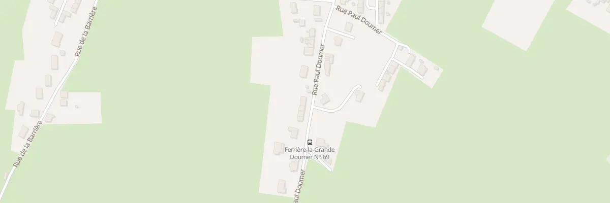 Plan du 84 Rue Paul Doumer à Ferrière-la-Grande