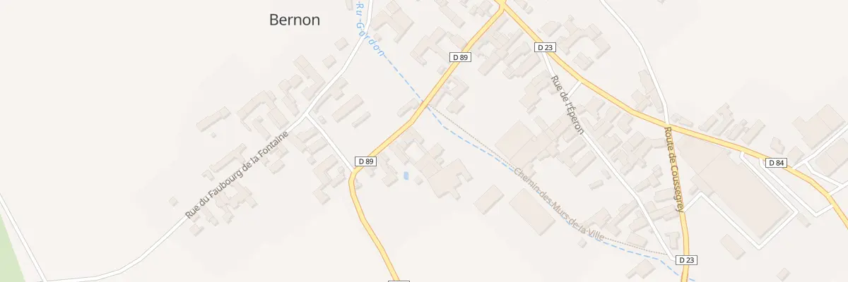 Plan du 9 Rue du Pont à Bernon