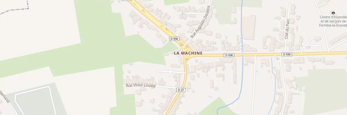 Plan du 121 Rue du Général de Gaulle à Ferrière-la-Grande