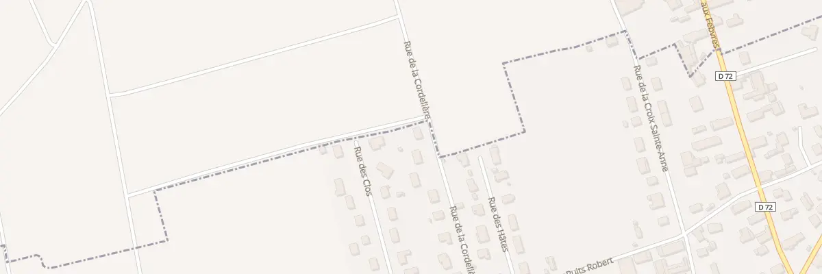 Plan du 17 Rue de la Cordelière à Bouilly