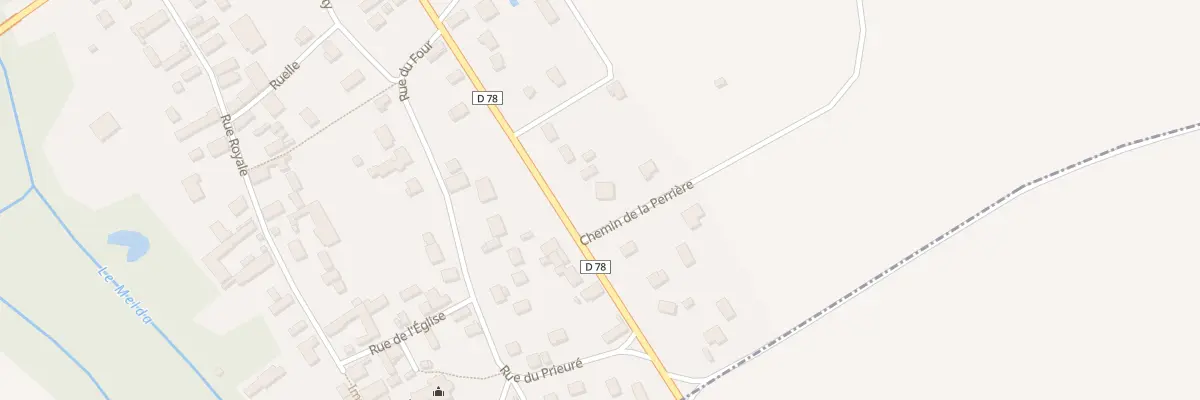 Plan du 8 Rue du Général Leclerc à Villacerf