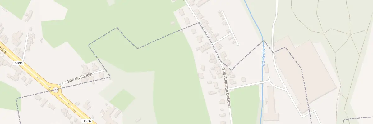 Plan du 39 Rue Augustin Delattre à Ferrière-la-Grande