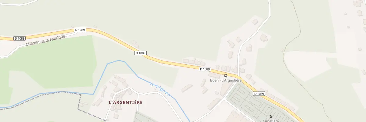 Plan du 51 Rue de Corbines à Boën-sur-Lignon