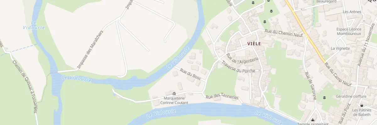 Plan du 28 Rue du Bosc à Quissac