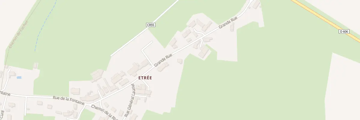 Plan du 16 Rue Grande Rue d’Etree à Magny