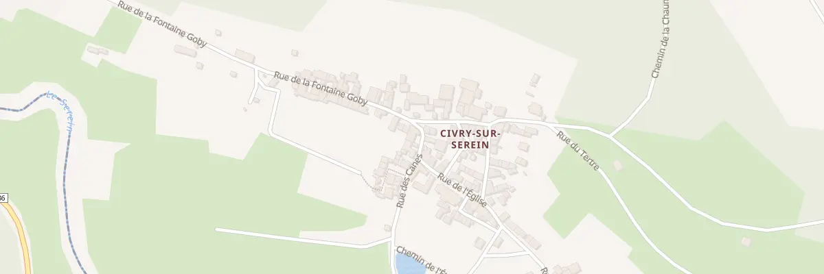 Plan du 4 Rue des Canes à Massangis