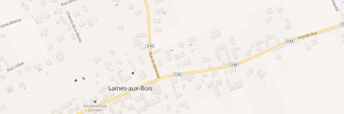 Plan du 17B Gr Grande Rue à Laines-aux-Bois