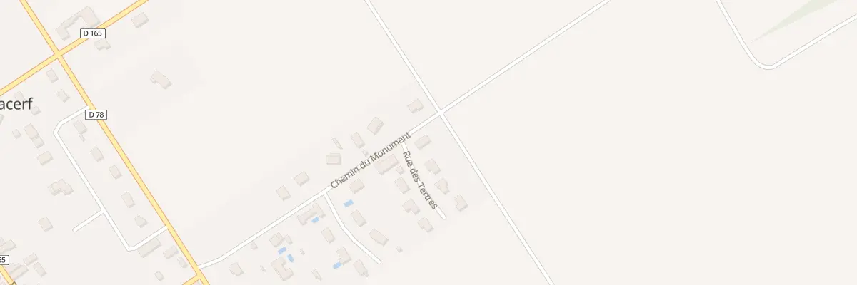 Plan du 12 Che du Monument à Villacerf