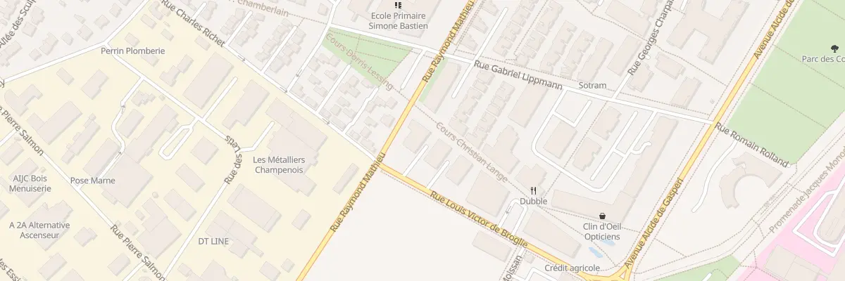 Plan du 11 Rue Louis Victor de Broglie à Bezannes