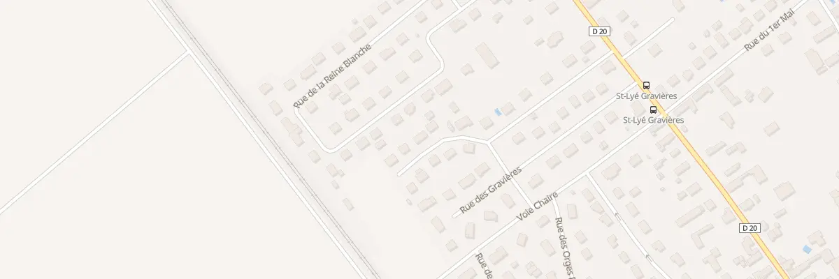 Plan du 18 Rue Claude Debussy à Saint-Lyé