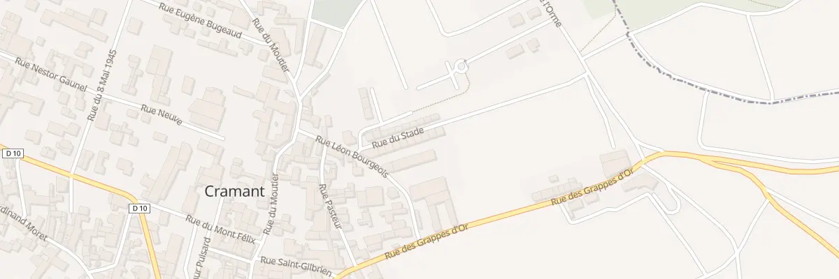 Plan du 6G Rue du Stade à Cramant